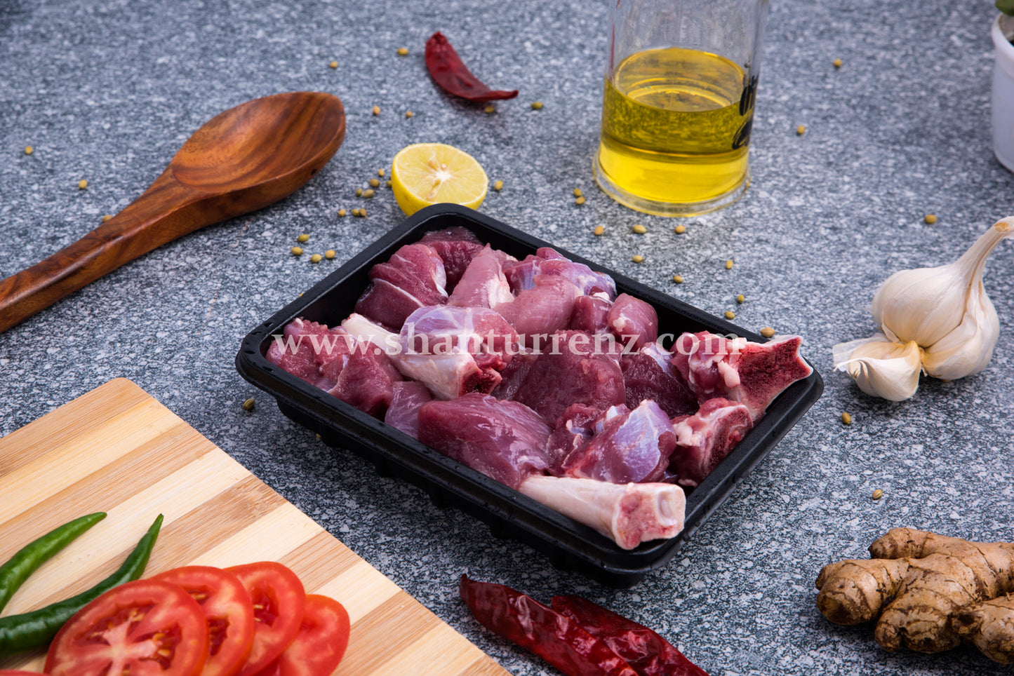 Mutton biriyani cut