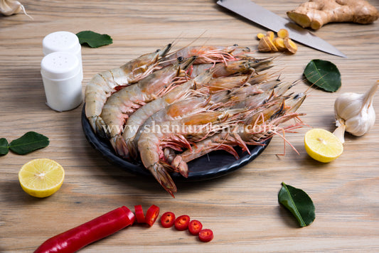Sea prawns